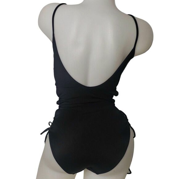Victorias Secret One Piece Swimsuit Womens Large Lace Up Sides Bathing Suit - Picture 4 of 7